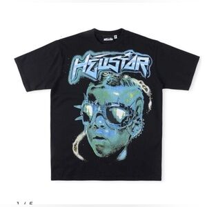 *HELLSTAR* The Future T-Shirt *BLACK* NFC TAG SIZE L (BRAND NEW)